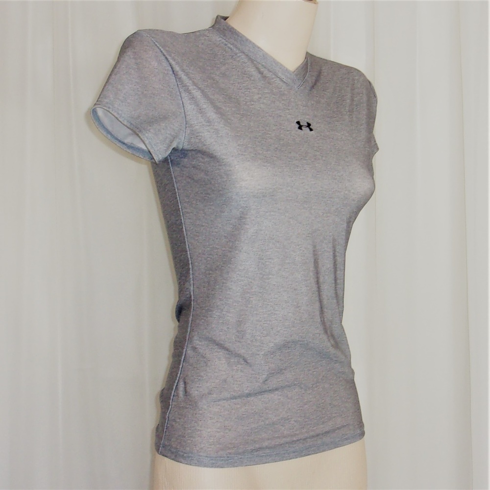 Under Armour Stretch Short Sleeve T-Shirt Gray M